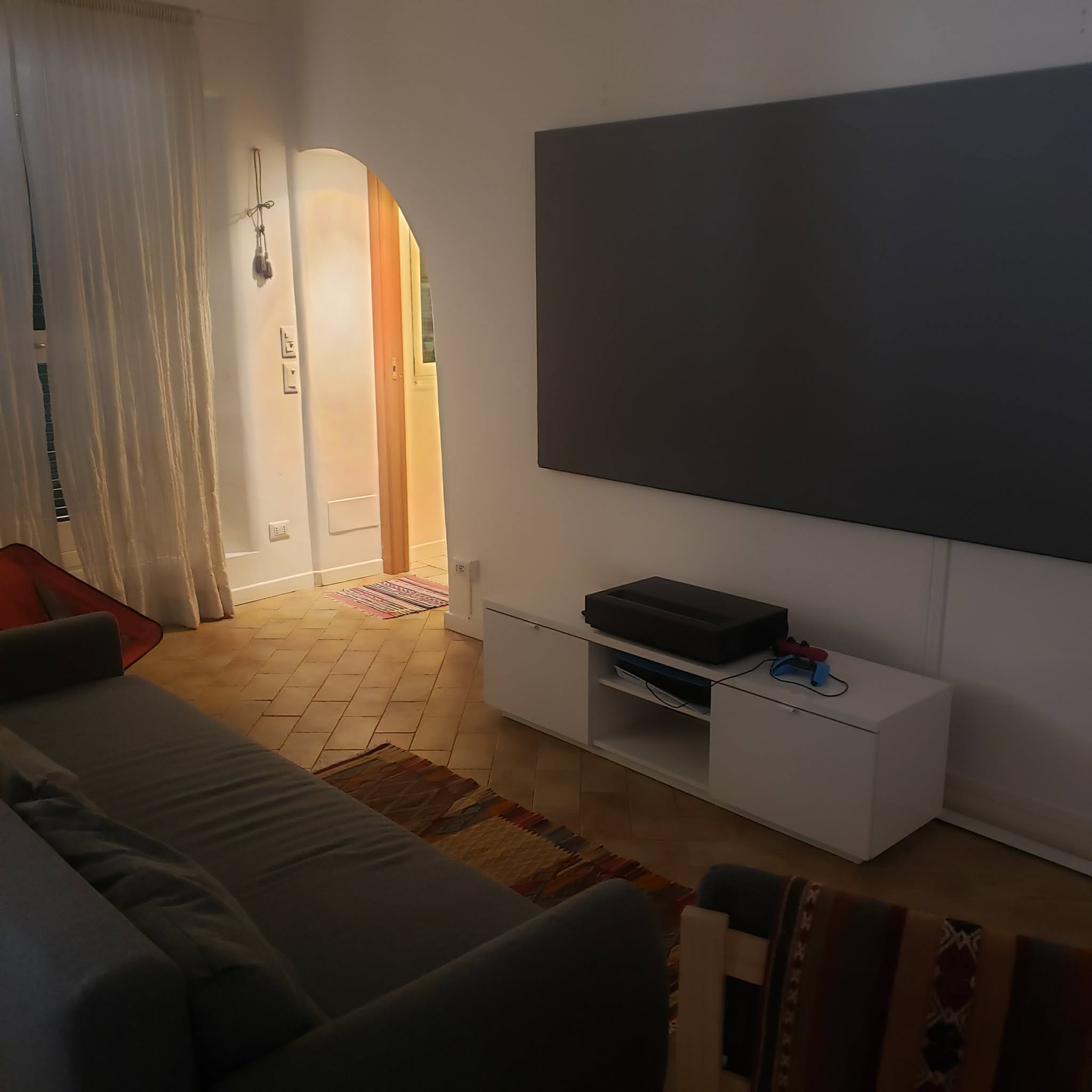 Living Area & TV